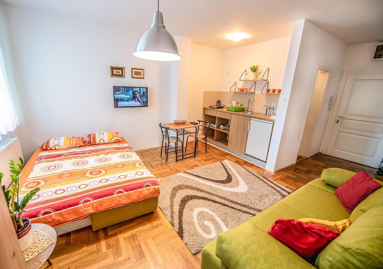 Ferienwohnung Mina Penthouse Novi Sad Exterior foto